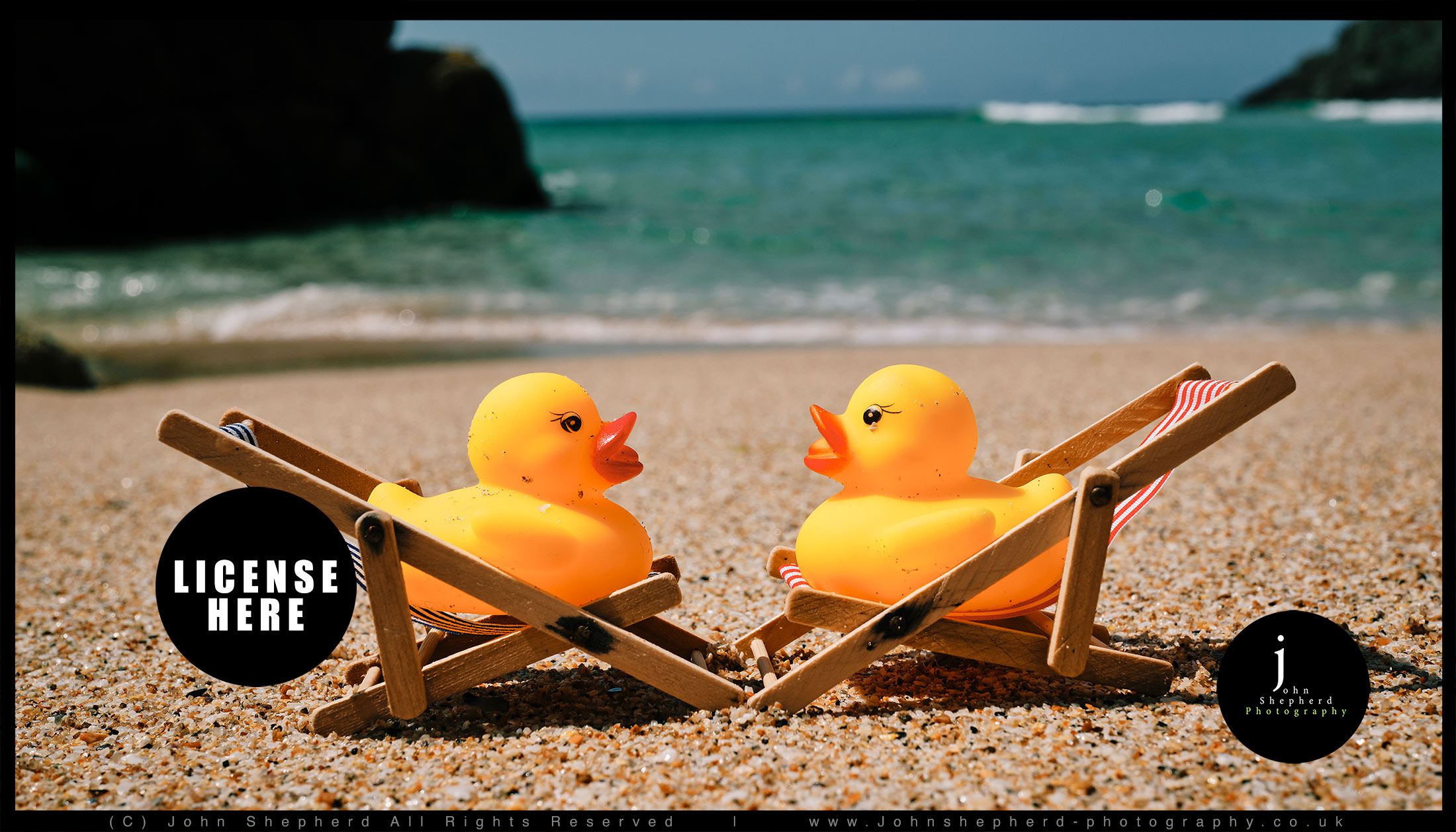 Beach Holiday Concept.