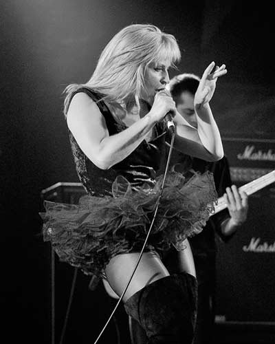 Singer/Actress Toyah Willcox.